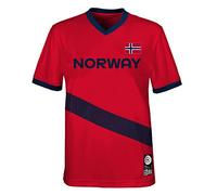 Official 2023 Women's Football World Cup Adult Team Shirt, Norway, Red, Large