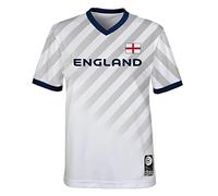 Official 2023 Women's Football World Cup Kids Team Shirt, England, White, 5-6 Years