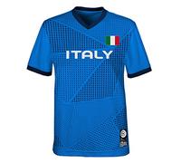 Official 2023 Women's Football World Cup Kids Team Shirt, Italy, Blue, 5-6 Years