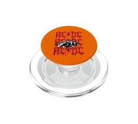 Official AC/DC Angus and Brian Red Lightning Logo Rock Band PopSockets PopGrip for MagSafe