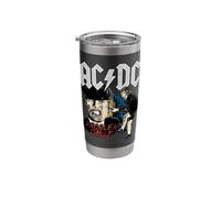 Official AC/DC Angus Problem Child Graphic Rock and Roll Stainless Steel Insulated Tumbler