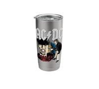 Official AC/DC Angus Problem Child Graphic Rock and Roll Stainless Steel Insulated Tumbler