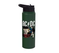 Official AC/DC Angus Problem Child Graphic Rock and Roll Stainless Steel Insulated Water Bottle