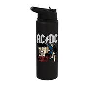 Official AC/DC Angus Problem Child Graphic Rock and Roll Stainless Steel Insulated Water Bottle