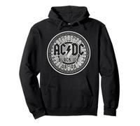 Official AC/DC Back Ice Off White ACDC Rock Pullover Hoodie