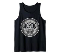 Official AC/DC Back Ice Off White ACDC Rock Tank Top