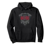 Official AC/DC Black Ice with Red Rock Band Music Logo Pullover Hoodie