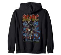 Official AC/DC Blow Up Your Video Band Music Rock Roll Album Zip Hoodie