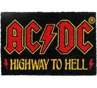 OFFICIAL AC/DC CLASSIC TRADITIONAL COIR DOOR MAT NEW