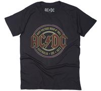 Official AC DC Established 1973 T Shirt Logo Mens New Black S M L XL XXL