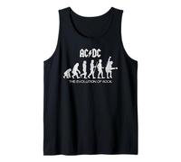 Official AC/DC Evolution of Rock Artwork ACDC Rock Tank Top