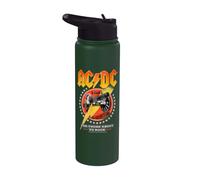 Official AC/DC for Those About to Rock 1981 Tour Red Stainless Steel Insulated Water Bottle