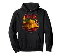 Official AC/DC Hells Bells Christmas Music Merch for Fans Pullover Hoodie
