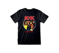 Official Ac/Dc Highway to Hell Unisex Black T-Shirt, XX-Large