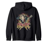 Official AC/DC Photo Horns ACDC Rock Zip Hoodie