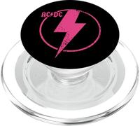 Official AC/DC Pink Distressed Logo ACDC PopSockets PopGrip for MagSafe