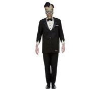 Addams Family Lurch Costume Adult Licensed Mens Halloween Fancy Dress Outfit + M
