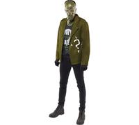 Official Adults Enigma Movie Batman Men's Fancy Dress Costume Standard Size