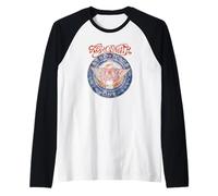 Official Aerosmith Aero Force One Eagle Vintage for Fans Raglan Baseball Tee