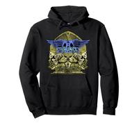 Official Aerosmith Guitar Skeletons Pullover Hoodie