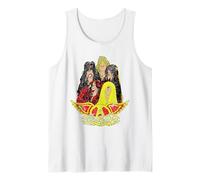Official Aerosmith Illustrated Faces Tank Top