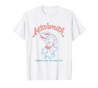 Official Aerosmith Night Life Bunny T-Shirt