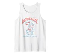 Official Aerosmith Night Life Bunny Tank Top