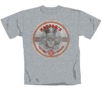 Official Alice in Wonderland Hatter's Cotton Thread Gray Men's T-Shirt L
