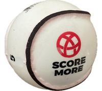 Official All Ireland GAA Score More Wall Ball Sliotar, Size 5, White