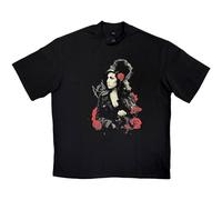 Official Amy Winehouse Limited Edition ‘Side B’ Premium Collection Rose Portrait T-Shirt, Large