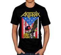 Official Anthrax Dread Eagle T-Shirt Black