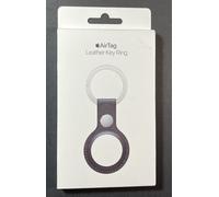 Official Apple AirTag Leather Key Ring [ Midnight ] NEW