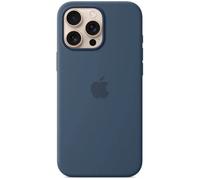 Official APPLE iPhone 16 Pro Max Silicone Case with MagSafe - Denim-New