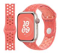 Official Apple Watch Nike Sport Band 49mm 46mm 45mm 44mm Magic Ember Size S/M