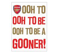 Official Arsenal F.C.,Multi,AS066 Birthday Card - Ooh to be a Gooner