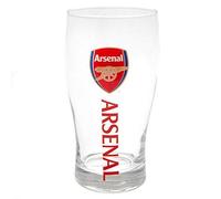 Official ARSENAL FC crest and logo pint glass