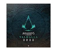 Official Assassins Creed 2022 Wall Calendar, 2022 Calendar, 12" x 12" Square Wall Calendar 2022 (Free Poster Included), Family Calendar 2022, Vikings Calendar 2022 - Secret Santa Gift
