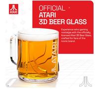 Official Atari 3D Beer Glass 1 Pint/600ml