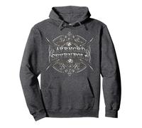 Official Avenged Sevenfold Reflections Heavy Metal Band Pullover Hoodie, Adult Unisex, Dark Heather Grey, Large