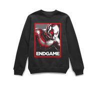 Official Avengers Endgame Ant-Man Poster Sweatshirt Marvel Black L