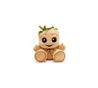 Official Baby Groot Big Feet Soft Toy, Guardians of the Galaxy, Marvel, Tree 25.5cm/10”, Small Cuddly Plush Character Figure, Suitable for Ages 0+