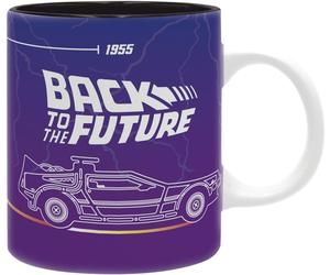 OFFICIAL BACK TO THE FUTURE 1.21 GIGA WATTS DELOREAN RETRO 80s MUG CUP NEW ABY