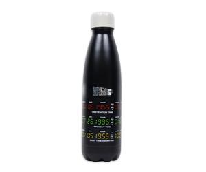 OFFICIAL BACK TO THE FUTURE TIME STAINLESS STEEL DRINKS WATER SPORTS BOTTLE HMB