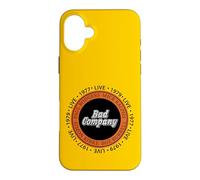 Official Bad Company Band Circle 1977 1979 LIVE Case for iPhone 16 Plus