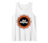 Official Bad Company Band Circle 1977 1979 Live Tank Top