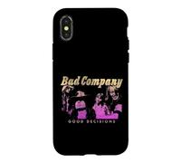 Official Bad Company Good Decisions Iconic Rock Design Case for iPhone X/XS