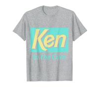 Official Barbie Ken 'Ken to The Core' Design T-Shirt, Men, Heather Grey, 3X-Large