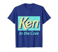 Official Barbie Ken 'Ken to The Core' Design T-Shirt, Men, Royal Blue, Medium