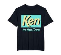 Official Barbie Ken 'Ken to The Core' Design T-Shirt, Men's Big and Tall, Black, 5X Tall
