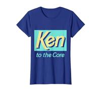 Official Barbie Ken 'Ken to The Core' Design T-Shirt, Women, Royal Blue, Medium